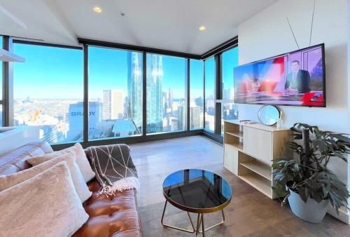 อพาร์ตเมนต์ 1 ห้องนอน 1 ห้องน้ำส่วนตัว ขนาด 10 ตร.ม. – อื่นๆ (LV42 High-rise condo CBD panoramic city view)3