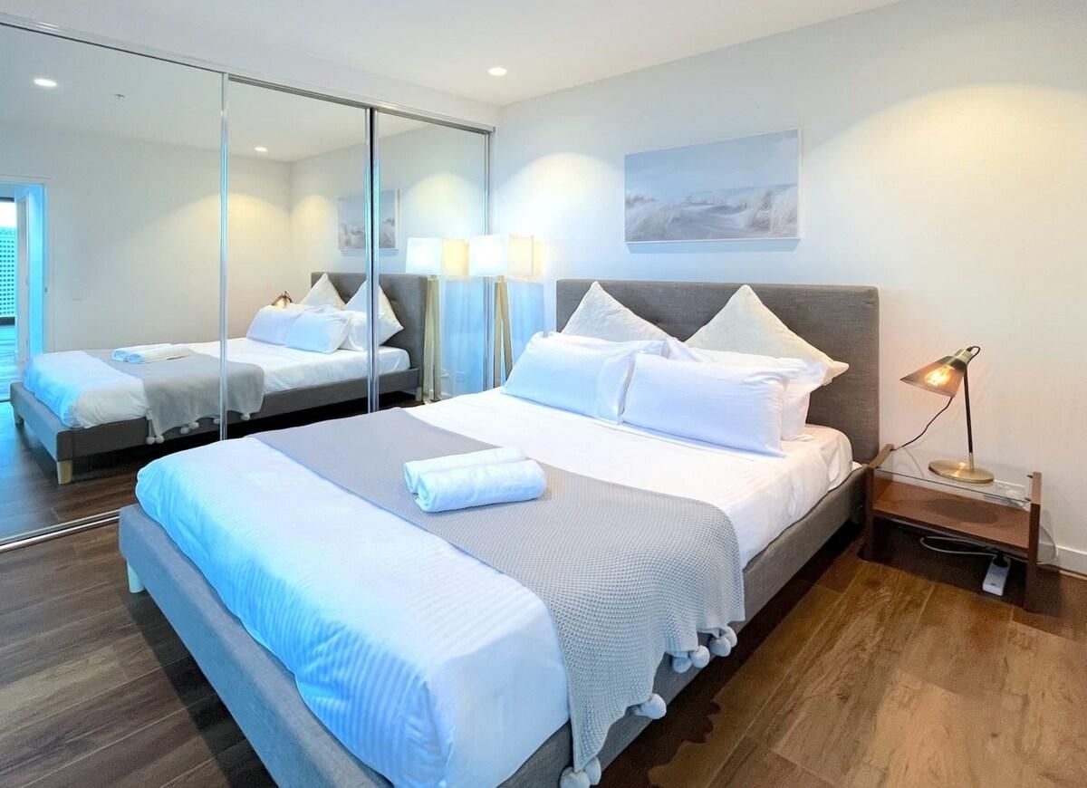 อพาร์ตเมนต์ 1 ห้องนอน 1 ห้องน้ำส่วนตัว ขนาด 10 ตร.ม. – อื่นๆ (LV42 High-rise condo CBD panoramic city view)1