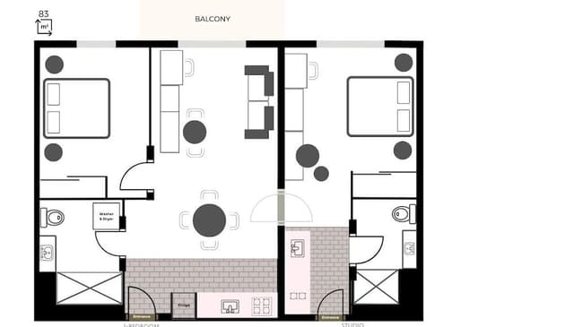 Two Bedroom Apartment