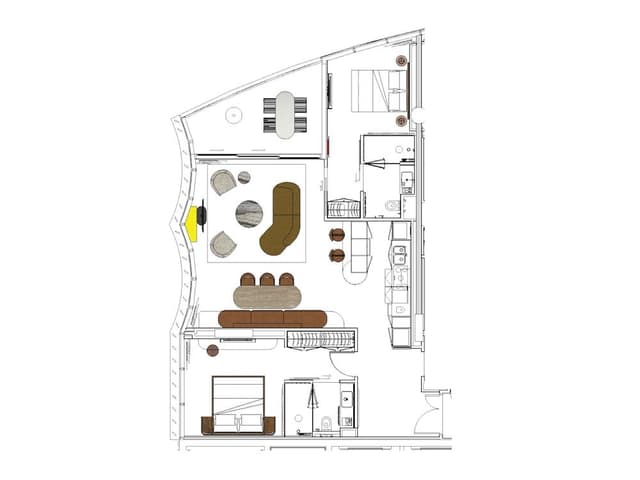 Room, 2 Bedrooms (Home Ocean)