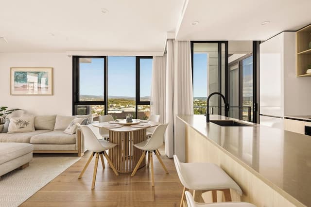 Two Bedroom Two Bathroom Ocean Glimpses Apartment - Level 6