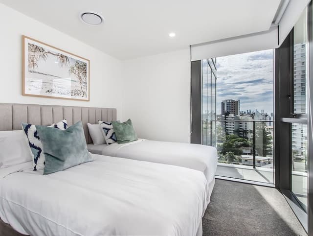 Two Bedroom Two Bathroom Ocean View Apartment - Level 9