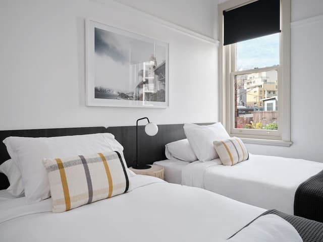 Twin Room, Shared Bathroom