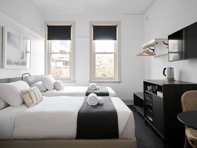 Twin Room, Shared Bathroom