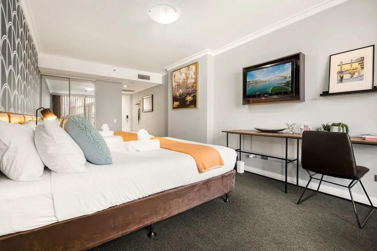 โคซี่กูรู | ซิดนีย์ ซีบีดี | เฮย์มาร์เก็ต ทู เบด สตูดิโอ (KozyGuru | Sydney CBD | Haymarket 2 Bed Studio)1