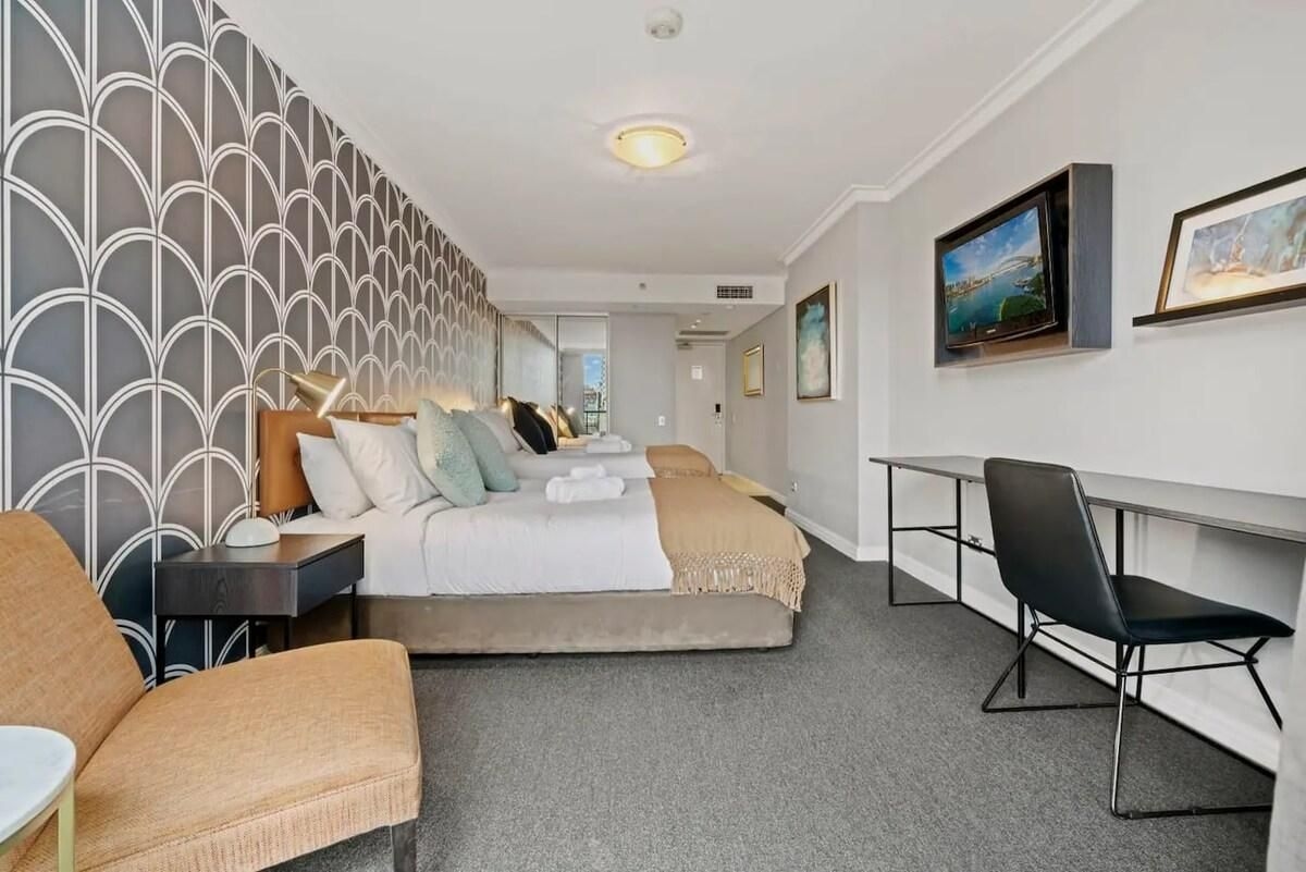 โคซี่กูรู | ซิดนีย์ ซีบีดี | บูติก ซิตี้ ทู เบด สตูดิโอ (KozyGuru | Sydney CBD | Boutique City 2Bed Studio)2
