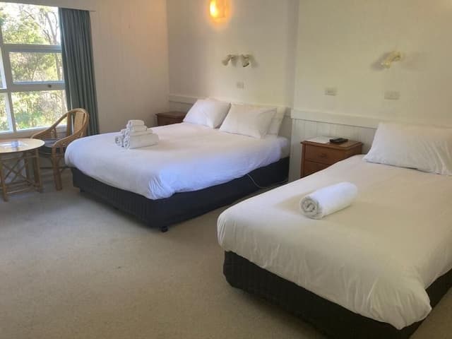 Queen and Single Room with Garden View