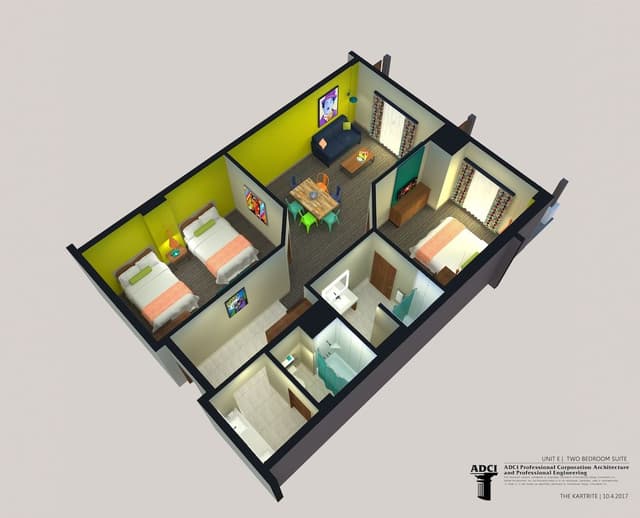 Suite, Multiple Beds, Patio (4 Waterpark Passes)