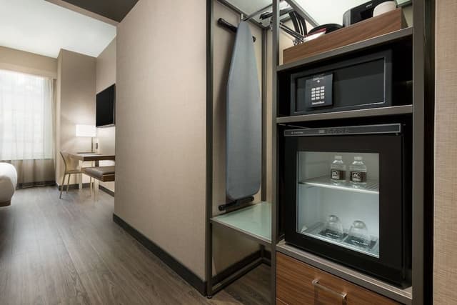 Room, 1 King Bed, City View (Mobility/Hearing Access, Roll-in Shwr)