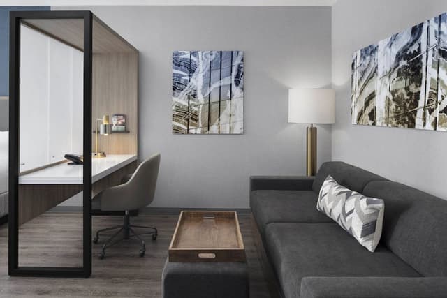Suite, 1 King Bed with Sofa bed