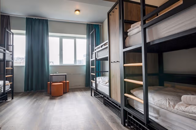1 Bed in 6-Bed Dormitory Room