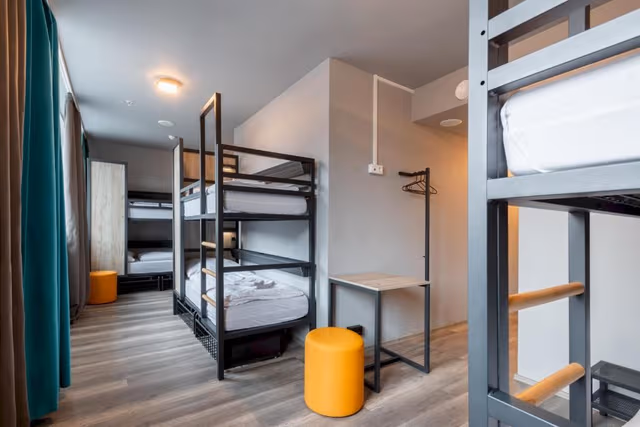Bed in 6-Bed Dormitory Room