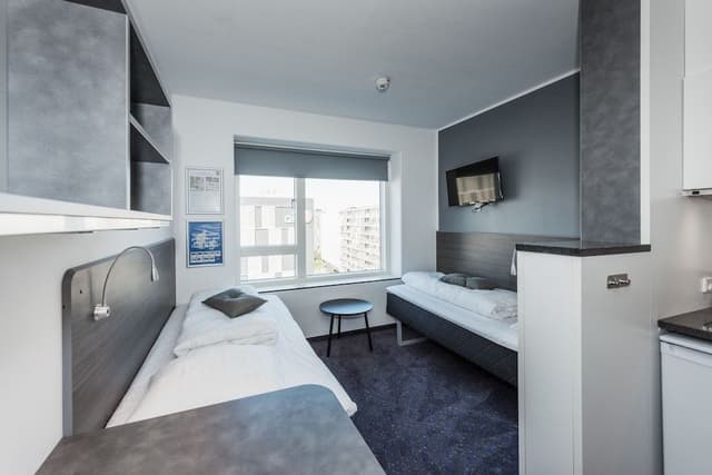 Studio, 2 Twin Beds, Kitchenette