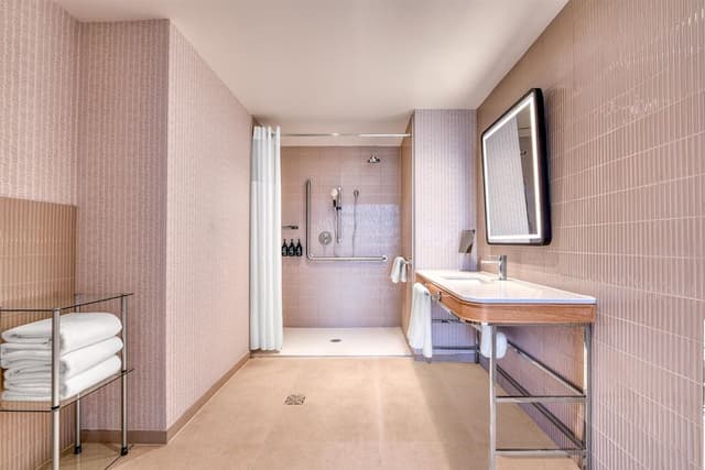 Room, 1 King Bed, Roll-in Shower (Newly Opened)