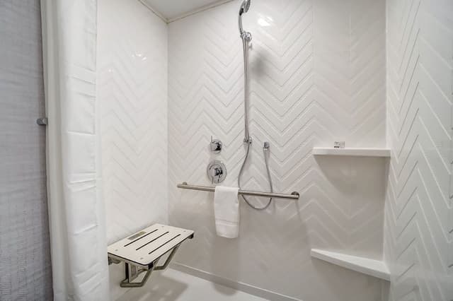 Standard Room, 1 King Bed, Roll-in Shower (Mobility Accessible)