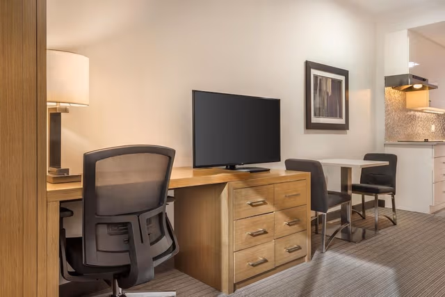 Standard Room, 1 Queen Bed, Accessible, Kitchenette (with Sofa bed) (non-Pet friendly)