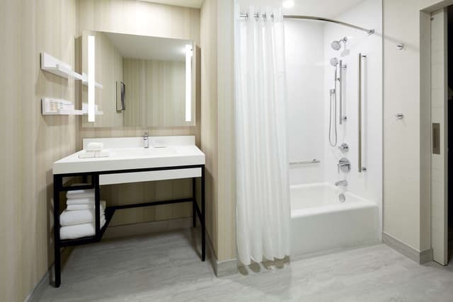 1 KING BED MOBILITY ACCESSIBLE WITH BATHTUB