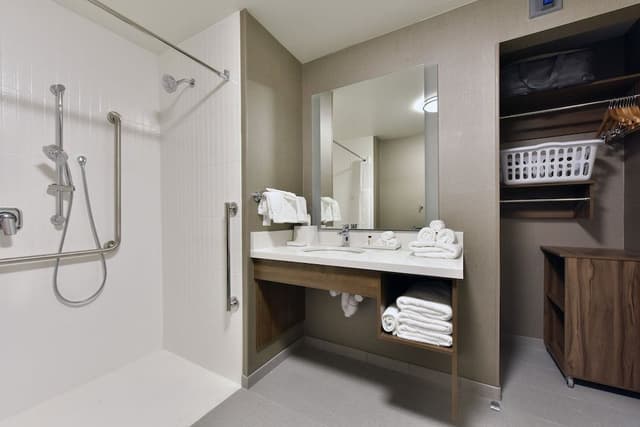 Suite, 1 Bedroom, Roll-in Shower, Kitchen (Communications Accessible)