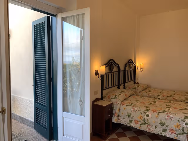 Deluxe Double Room, Patio, Sea View