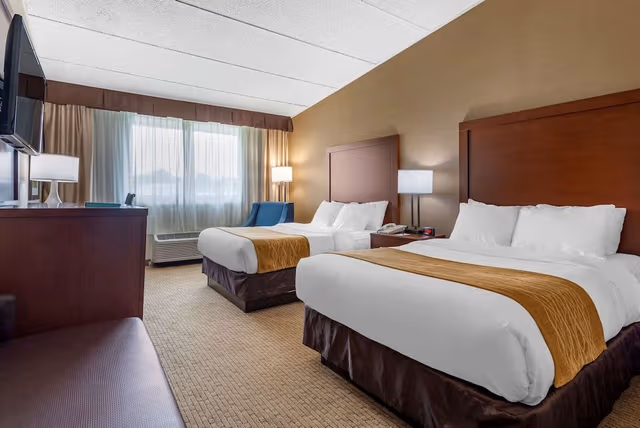 Standard Room, 2 Double Beds, Non Smoking
