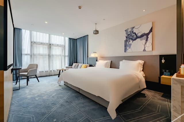 Movie Viewing Double Bed Room