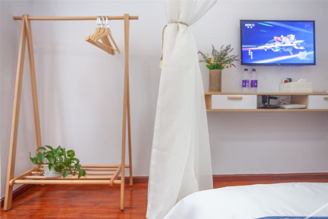 Wooden Furniture Double Bed Room