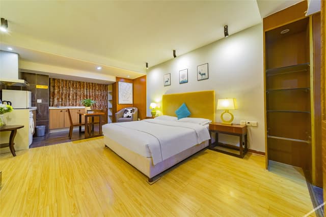 Comfort Double Bed Room (Washing Machine + Fridge)