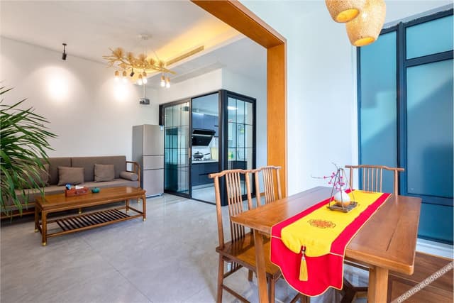 Courtyard Room - 4-Bedroom, Mountain-View (Cards)