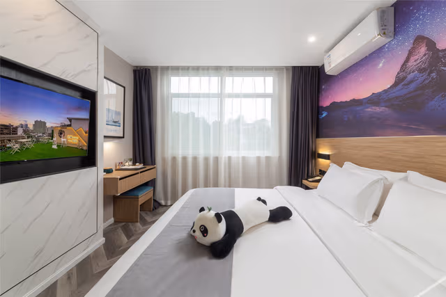 Bed In Guestroom (Double Bed)