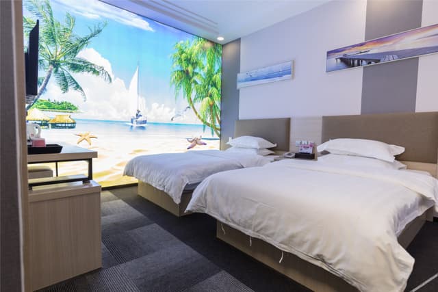 Romantic Luxury Room (2 beds) (No window)