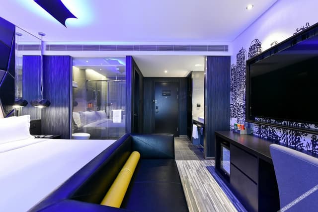 Designer Feature Double Bed Room