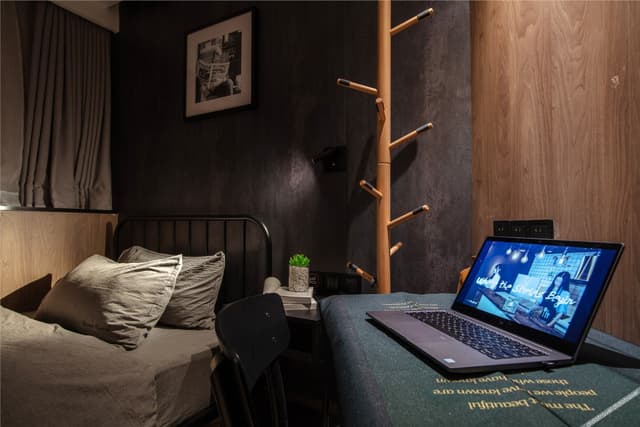 Light Luxury Single Room (Fresh Petite Bourgeoisie Style)