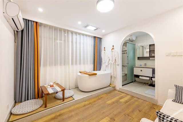 Shiguang Mountain-View Tub Double Bed Suite