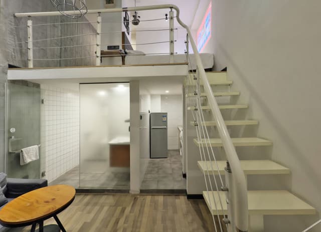 Weile Loft Double Bed Room
