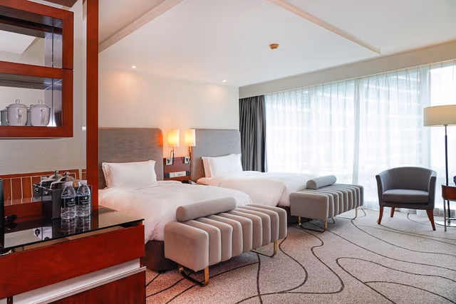 Executive Room, 2 Twin Beds, Club Lounge Access