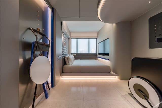 Rock Double Bed Room