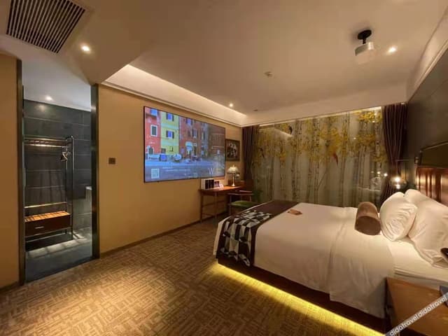 Exceptional Audio-Visual Double Bed Room
