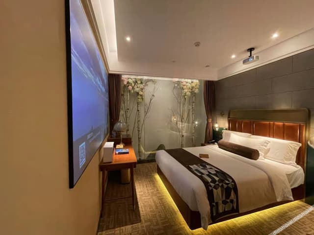 Exceptional Audio-Visual Double Bed Room