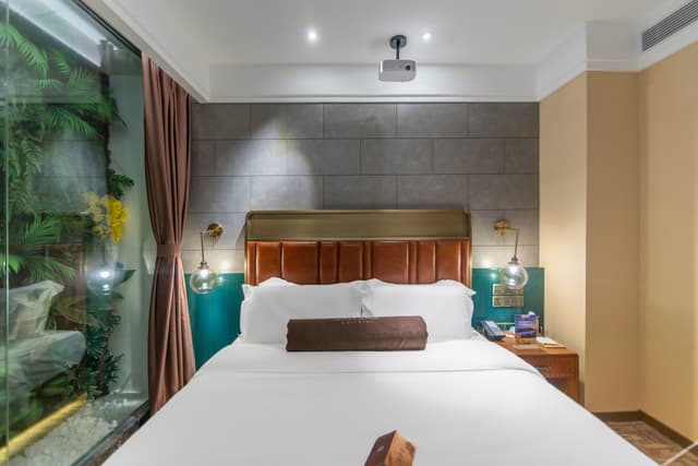 Exceptional Audio-Visual Double Bed Room