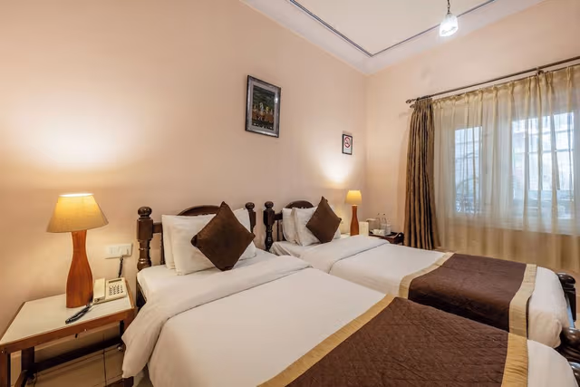 Deluxe Double or Twin Room, 1 Bedroom, Balcony, Courtyard Area
