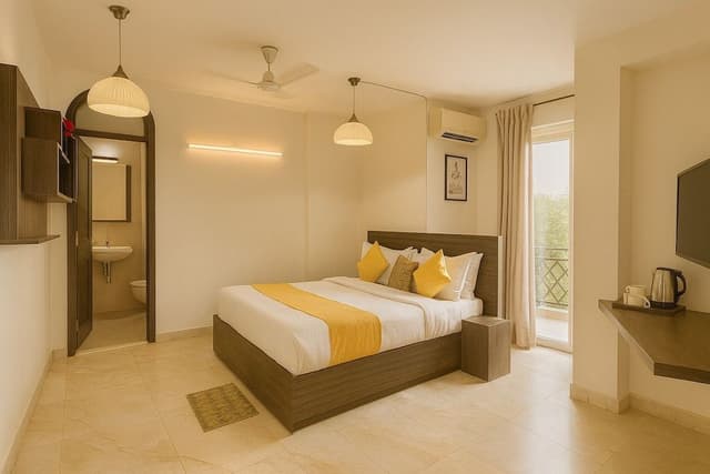 Deluxe Double Room, City View