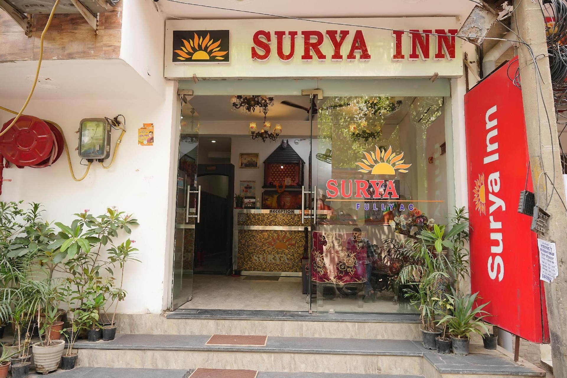 อพาร์ตเมนต์ 1 ห้องนอน 1 ห้องน้ำส่วนตัว ขนาด 400 ตร.ม. – เซ็นทรัล เดลลี (Surya Inn @ 1 Min Walk in from Nizamuddin Railway)2