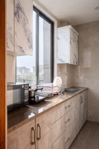 Studio with Balcony