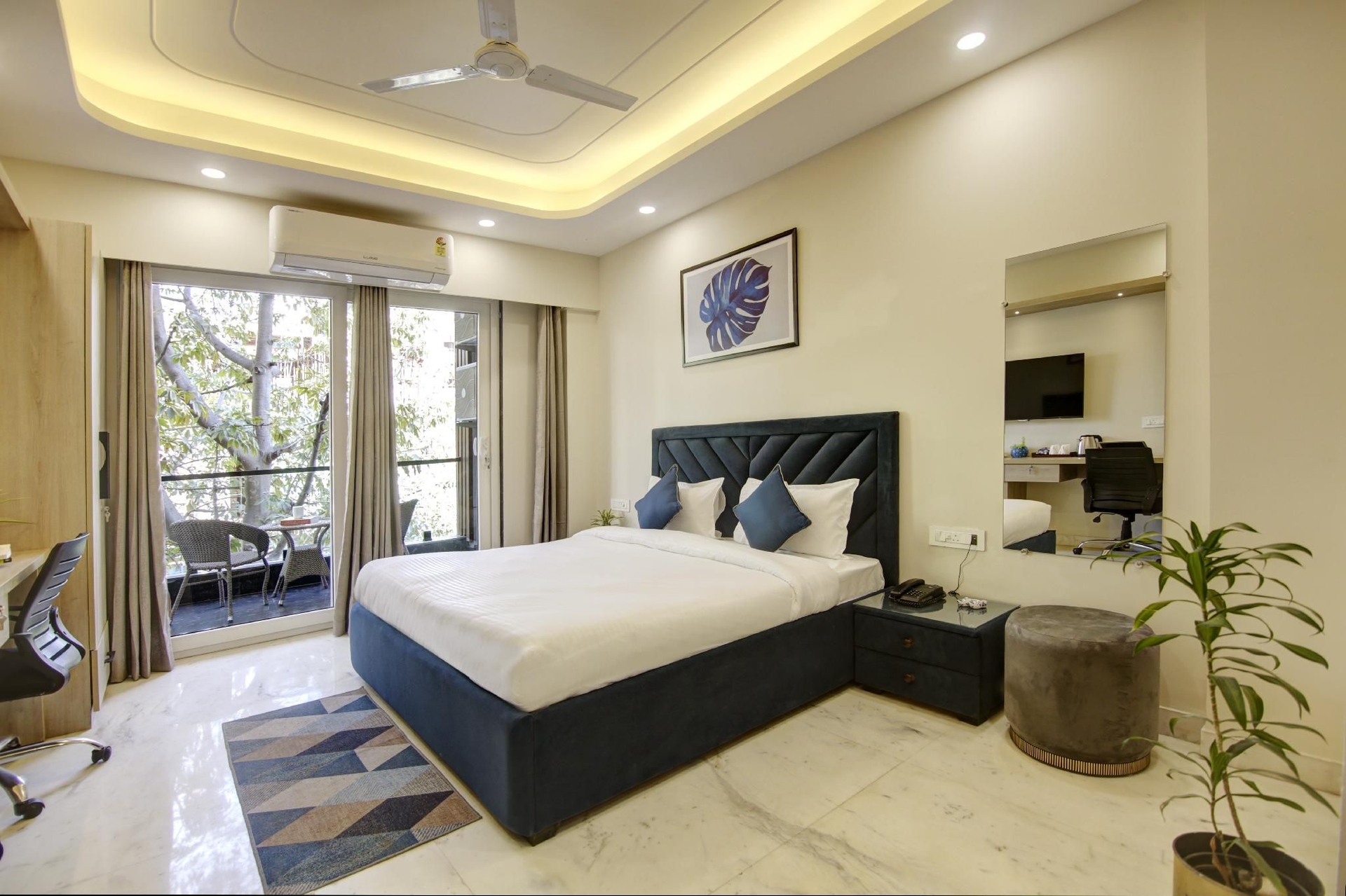 แฟล็กซ์โฮ ควอด - ลักชัวรี สตูดิโอ อพาร์ต โฮเทล ดีแอลเอฟ ไซเบอร์ ซิตี้ (FlxHo Quad - Luxury Studio Apart Hotel DLF Cyber City)3