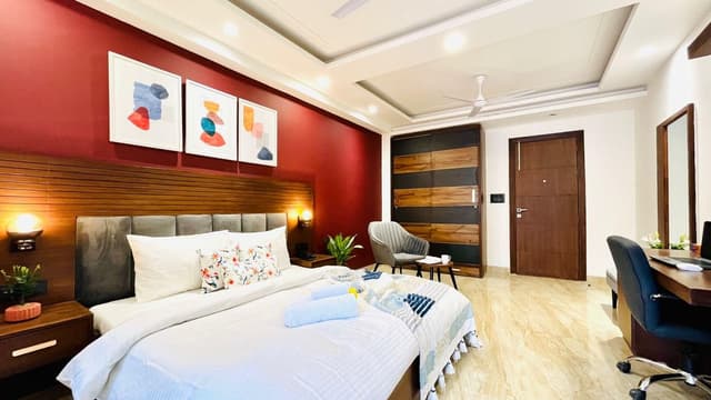 Studio with Balcony