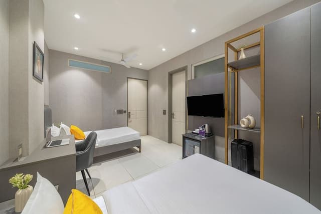 Deluxe Double or Twin Room, Smoking, Garden View