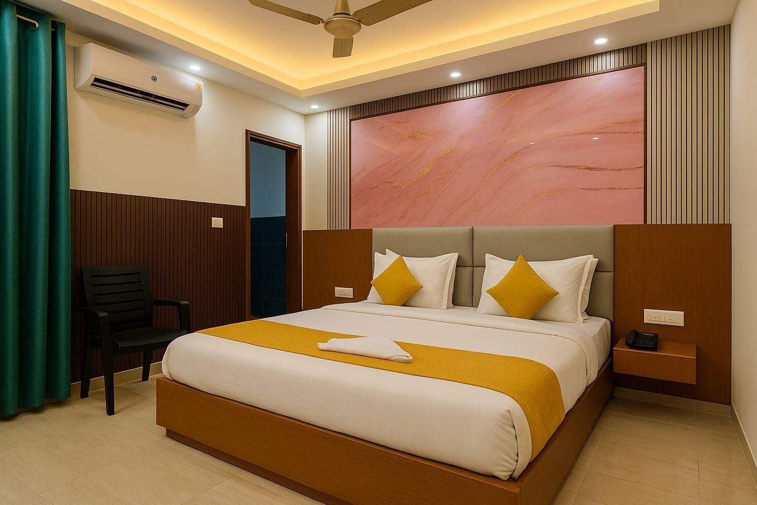 POP 83614J โรงแรมกาแล็กซี่ เดลี (POP 83614J Hotel Galaxy Delhi)2