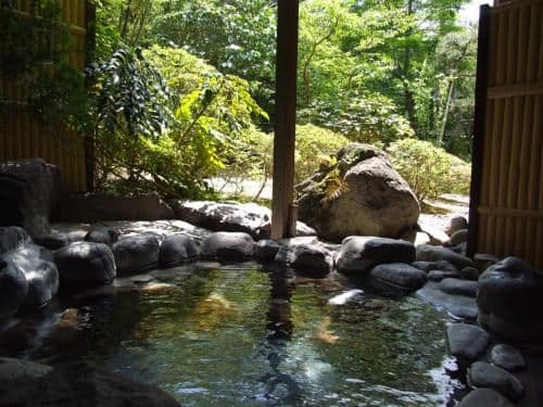 Japanese-Style Corner Room with Outdoor Hot Spring