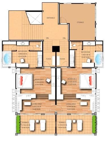 Three-Bedroom Villa with Private Pool and Sea View