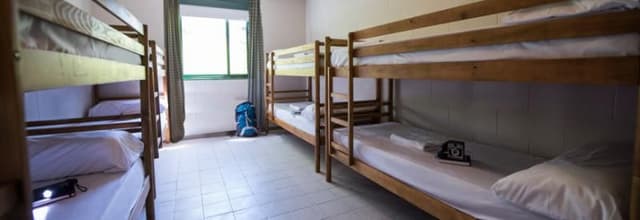 Bed in dormitory CAPACITY 8